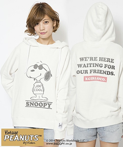【スヌーピー】 SNOOPY SWEAT PULLOVER