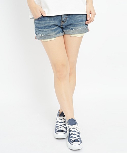 X-girl×LEE SONIA JEAN SHORTS
