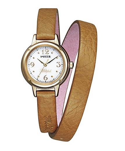 WICCA MILKFED SOLAR-TECH WATCH LEATHER BELT MODEL　（CITIZEN/シチズン/ウィッカ/ソーラーテック/5気圧防水）