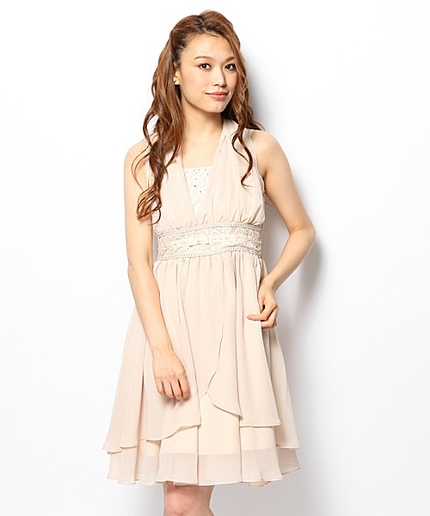 3WAYカシュクールドレス