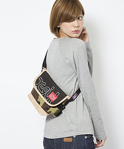 【マンハッタンポーテージ / メッセンジャーバッグ】 X-girl×Manhattan Portage SMALL MESSENGER