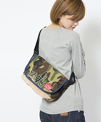 【マンハッタンポーテージ / メッセンジャーバッグ】 X-girl×Manhattan Portage  MEDIUM MESSENGER