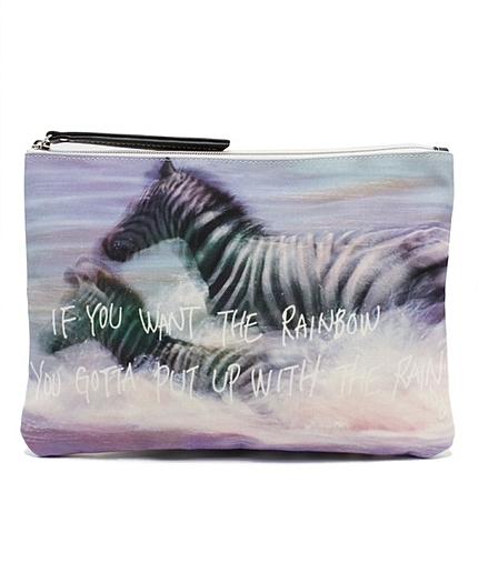 AnimalPrintクラッチバッグ