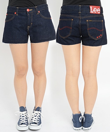 X-girl×LEE SOPHIE JEAN SHORTS