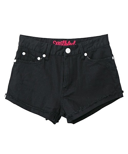 SUMMER DENIM SHORTS (ショートパンツ/デニム/ブラック)