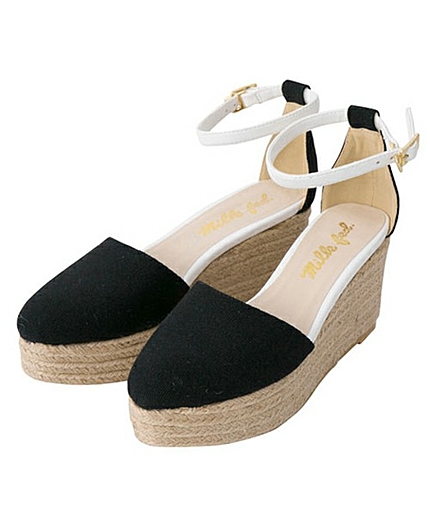 BI COLOR WEDGE SANDAL (サンダル/ウェッジ/ヒール7cm)