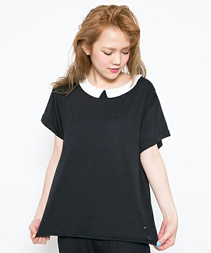 JERSEY S/S TOP　（トップス/半袖/フラミンゴ/総柄/無地）