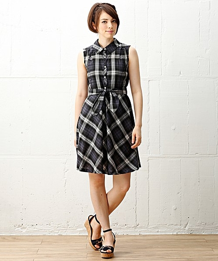 クラシカルシャツドレス