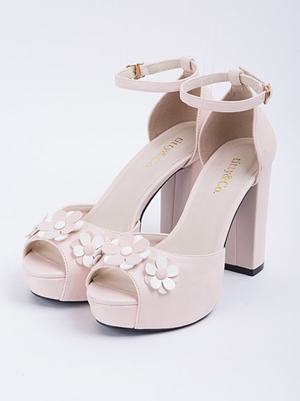 フラワー3Dサンダル