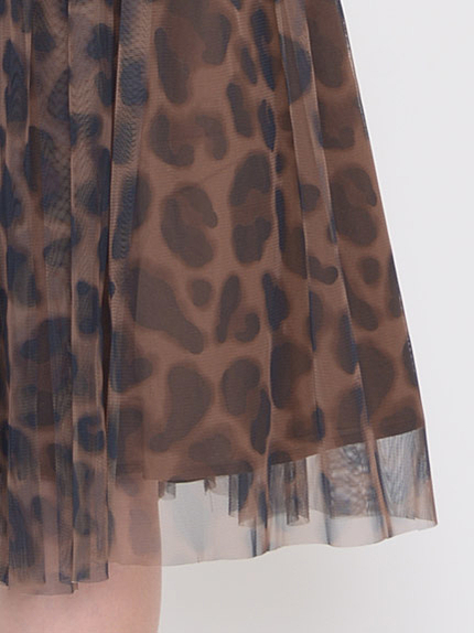 チュールミモレスカート