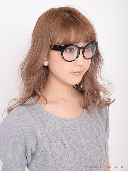 キャットアイメガネ