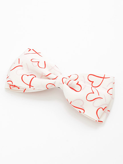 ハートリボンバレッタ