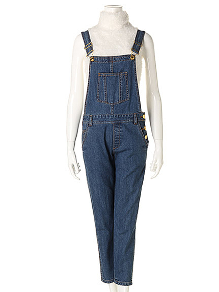 DENIM SALOPETTE
