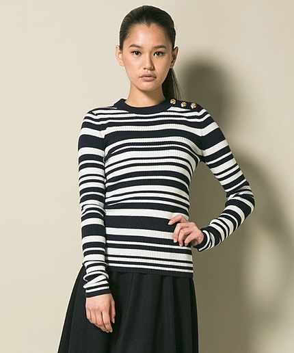 MERINOSJOSEPHSTRIPESRDNKSAILORニット