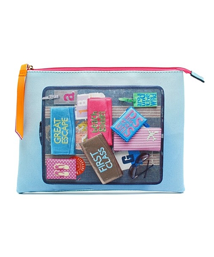 ＰＨＯＴＯＰＲＩＮＴクラッチ（ＴＡＧ×ＢＬＵＥ）