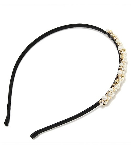 パールビジューミックスカチューシャ