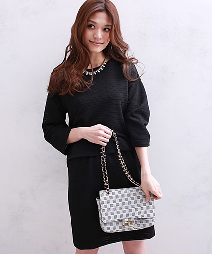 ワッフルボーダーセットアップ風OP