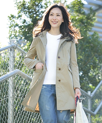 フードデタッチャブルコート