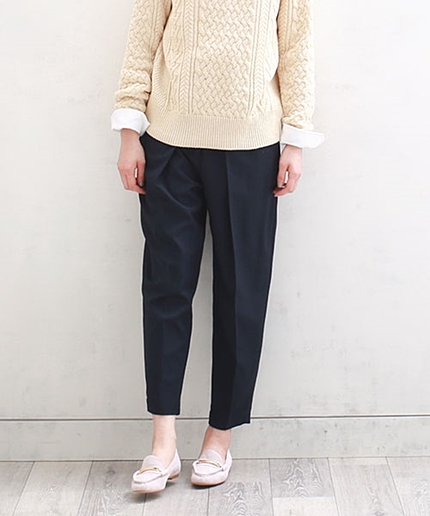 ワイドタックパンツ