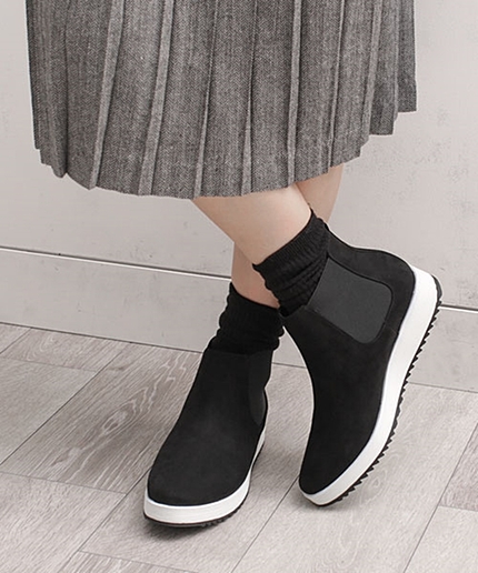 ハイカットサイドゴアシューズ