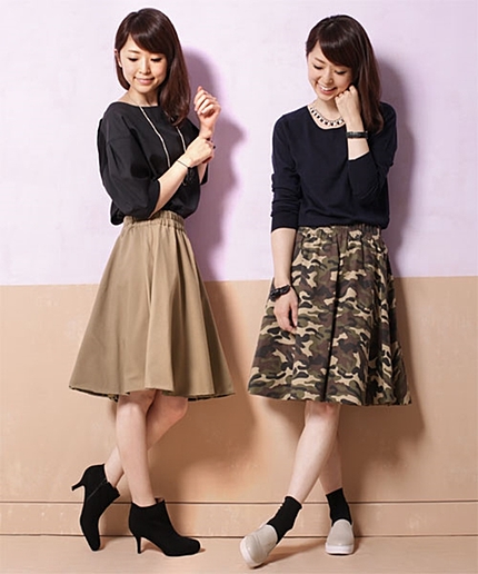 カモフラリバーシブルSK