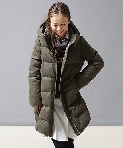 西川ダウン/ウールロングCT