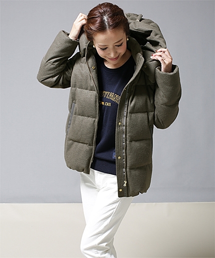 西川ダウン/ウールショートCT