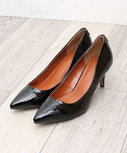 Fパテントポインテッドパンプス