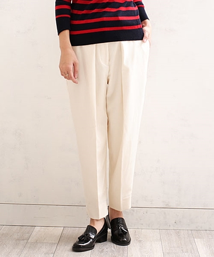 ワイドタックパンツ