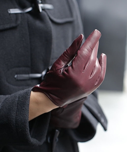 タッチパネル対応:ショートレザー