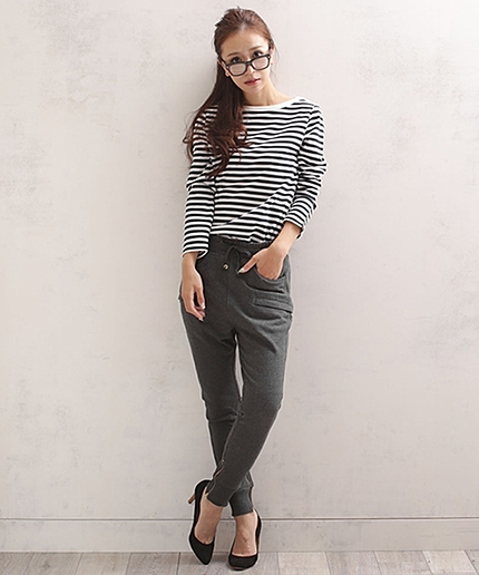 スリムスウェットパンツ