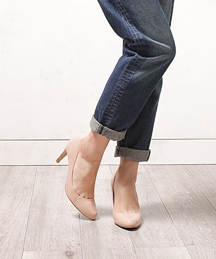 Fパテントコンフォートパンプス