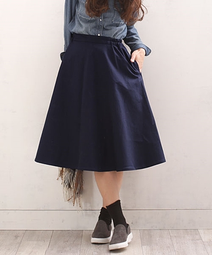 ミモレ丈スカート