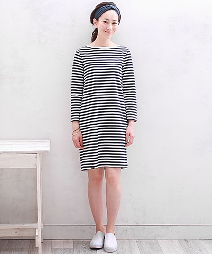 ボーダーワンピース