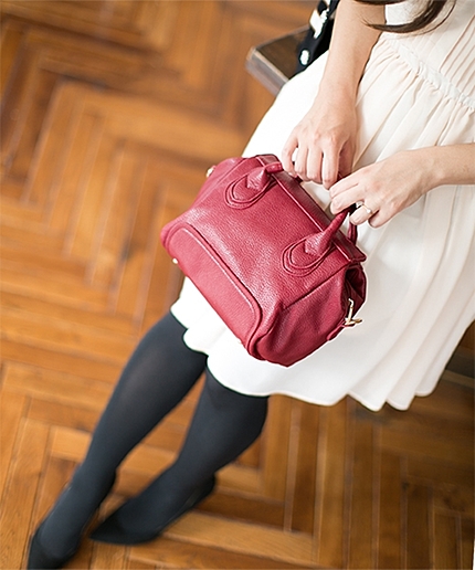 Fレザー2Wayミニボストン