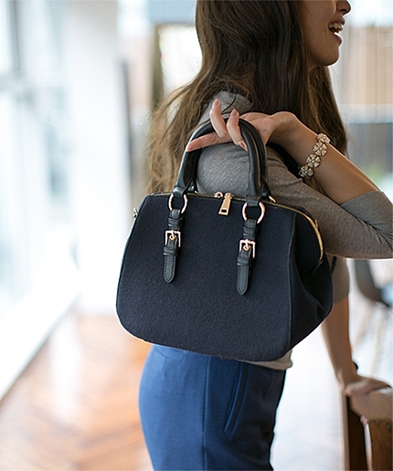 ウール2Wayボストン