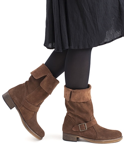 FF/サイドベルトスエードブーツ