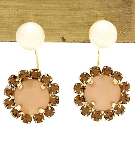 キャッチパールピアス