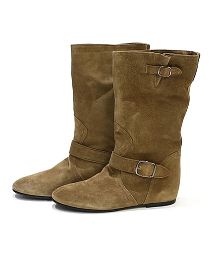 スエードエンジニアミドルブーツ