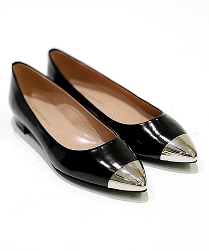 メタルトゥキャップパンプス/Ｌ