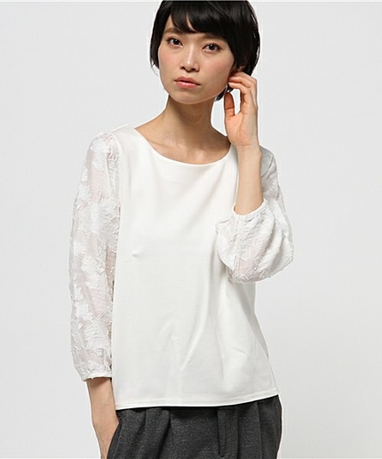 ＜closet story＞ソデジャガード　プルオーバー