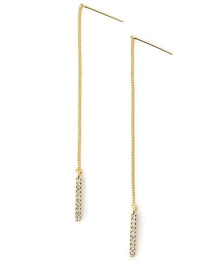 GO クリスタルバーアメルカン/ピアス