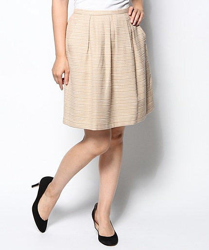 ミックスラメツイードスカート