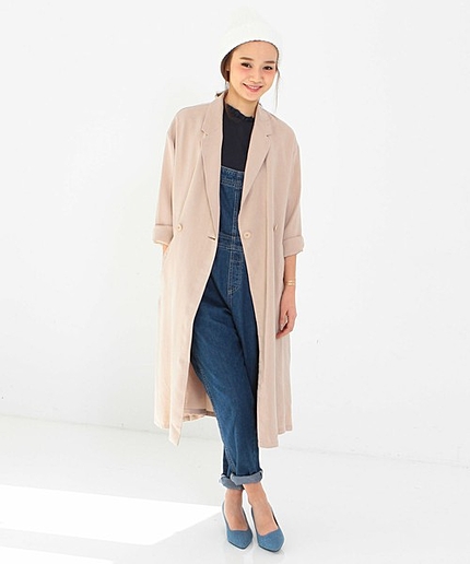 ライトチェスターコート(ベージュ)/AEBC TEN  LIGHT CT BG