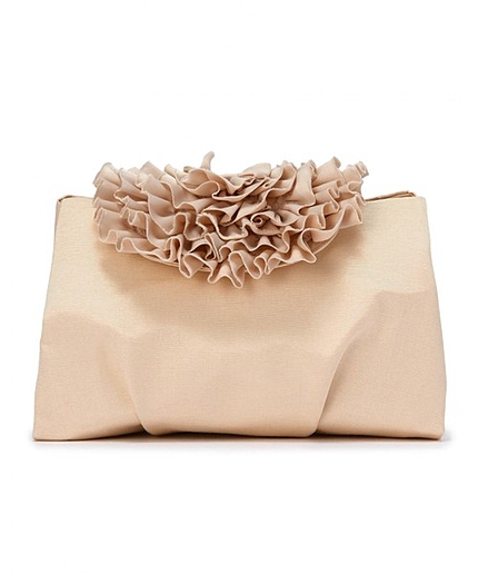 Lapuis フリルフラップ クラッチ / バッグ / パーティー / オケージョン / フォーマル