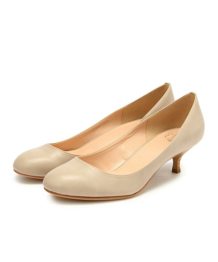 ボワソンショコラ/B スムースプレーンパンプス45