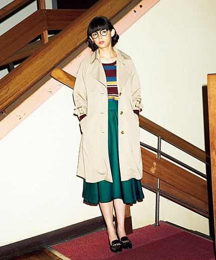 【カタログ掲載】ロングトレンチコート