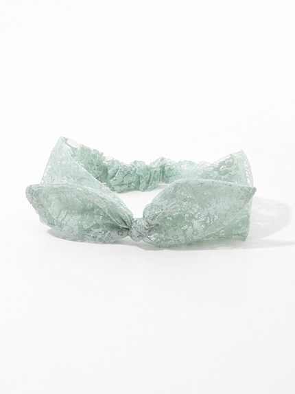 レースリボンカチューシャ