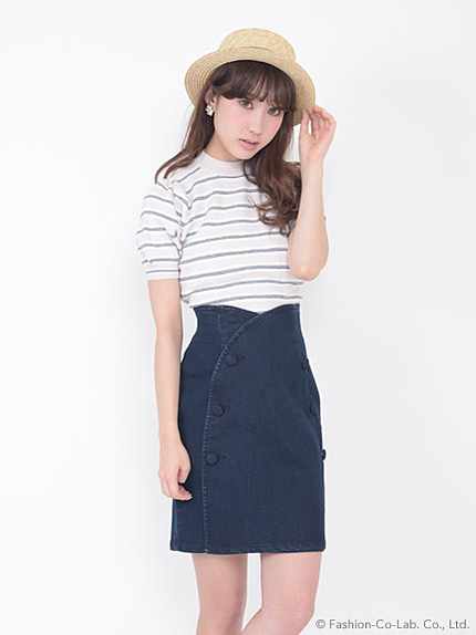 ウエストカシュクールスカート