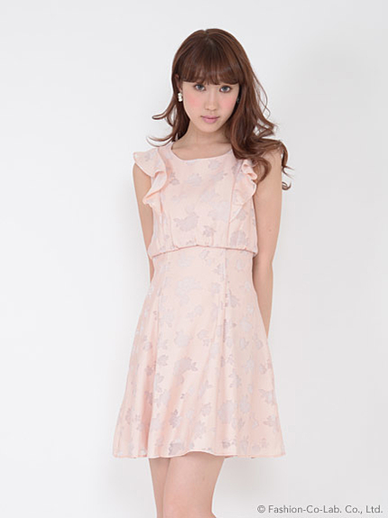 オパールフラワーワンピ